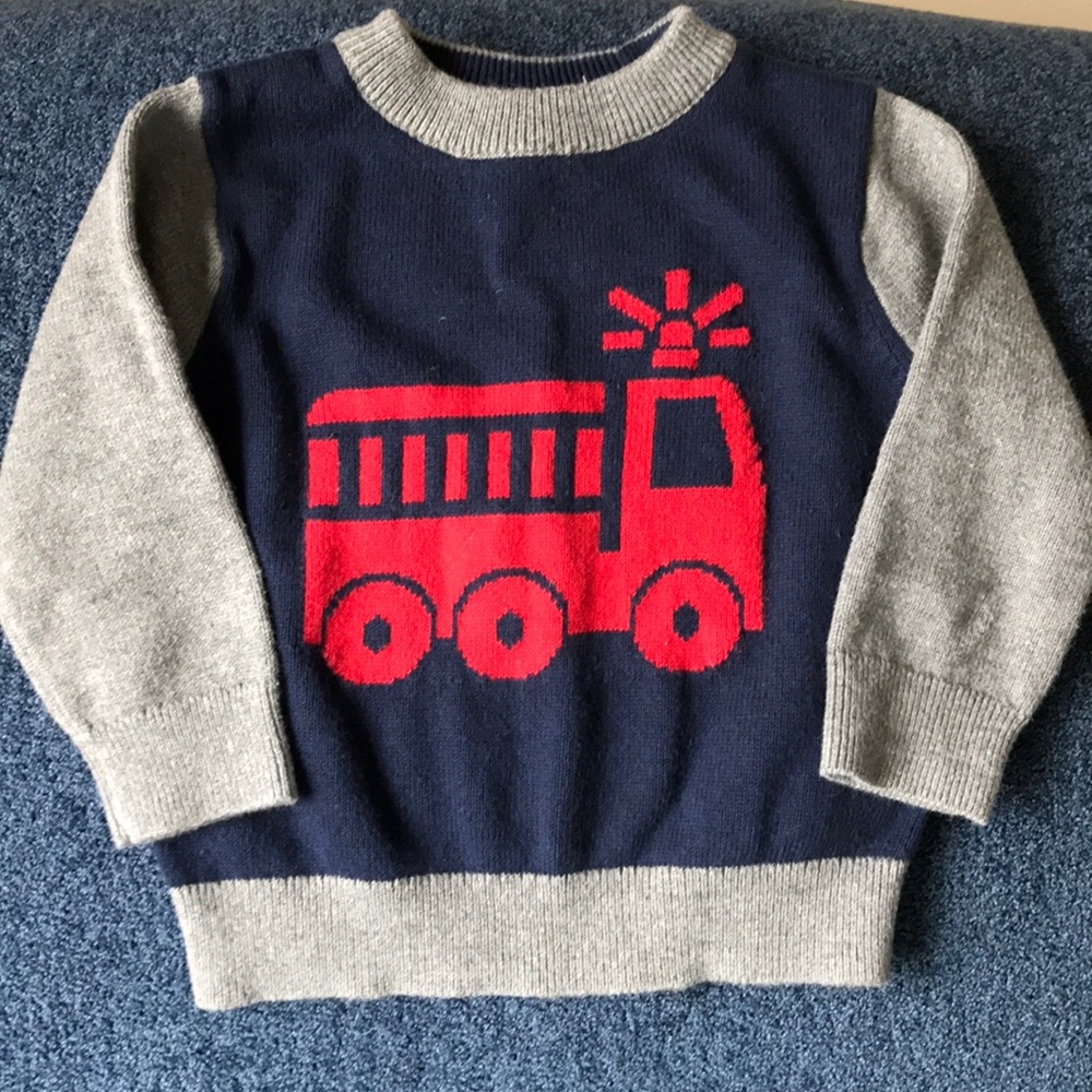 Baby Gap Firetruck sweater